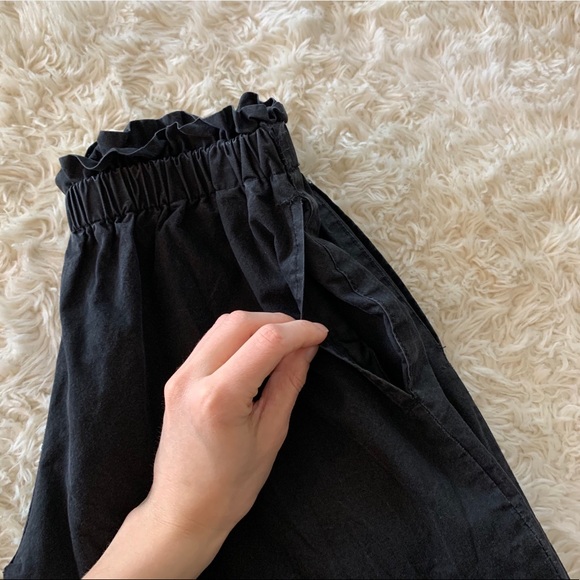 Vintage low rise paper bag harem pants 📞 - Picture 9 of 16